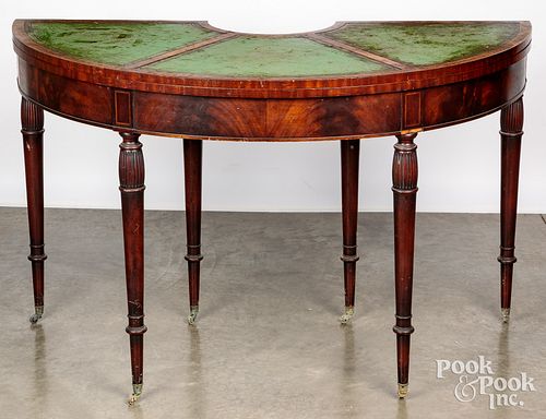 Regency style mahogany rent table
