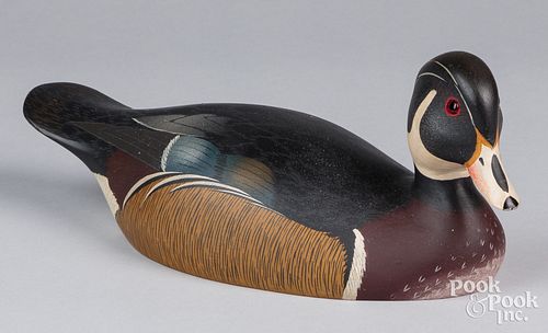 Ken Harris, Woodville, New York carved and painted