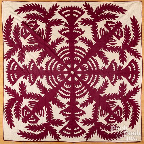Hawaiian quilt, early 20th c.