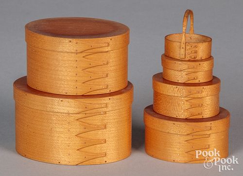 Five Northern Swallow Tails shaker boxes