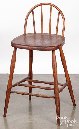 Shaker low back dining chair, 19th c.
