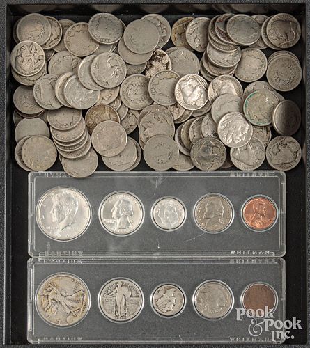 US coins, to include 1964 year set, etc.