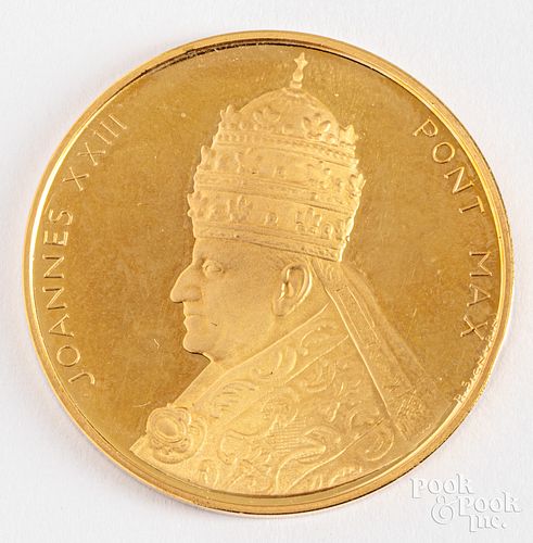 Vatican Joannes XXIII .900 gold coin .64 ozt.