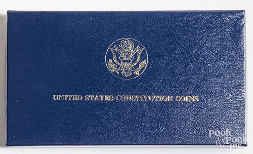 Five dollar gold constitution coins