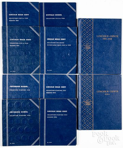 Penny and nickel blue books