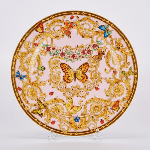 Versace for Rosenthal "Butterfly Garden" Charger