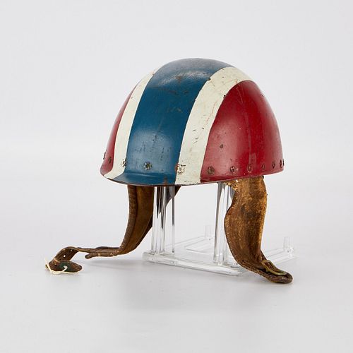 Early 20th c. Children's Fiberglass Helmet