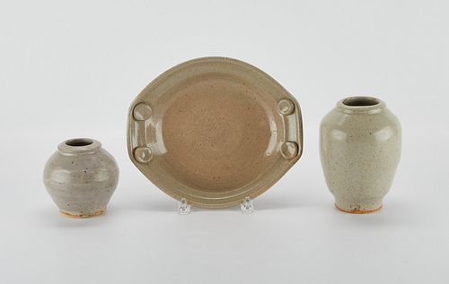 3 Warren MacKenzie Pottery Vessels - Marked