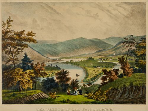 Currier & Ives "The Valley of the Susquehanna"