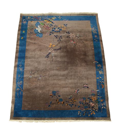 Chinese Nichols Wool Art Deco Carpet