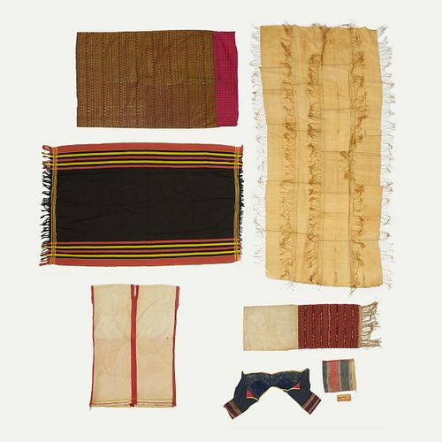 7 African Congo Textiles