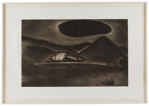 Enzo Cucchi "Un'immagine Oscura" Print