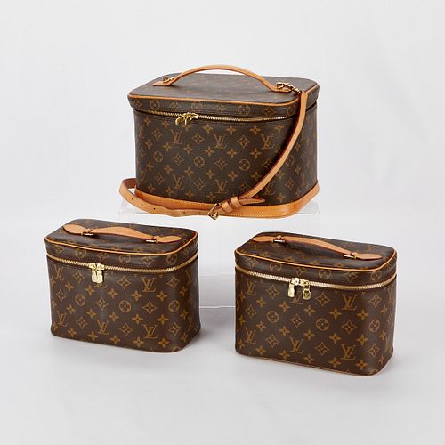 3 Louis Vuitton Nice Vanity Bags
