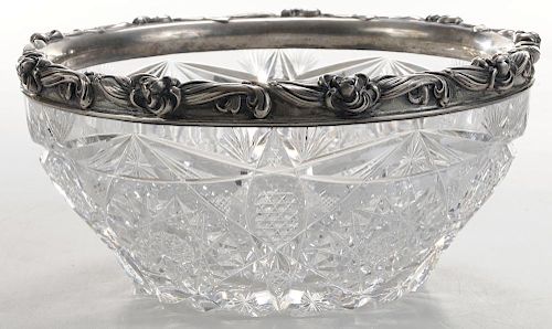 Empire Brilliant Period Cut Glass Company Bowl