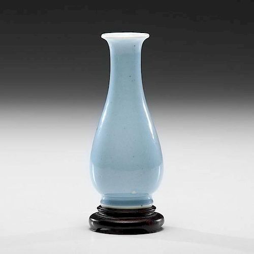 Small Powder Blue Vase 