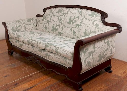 American Empire Style Couch