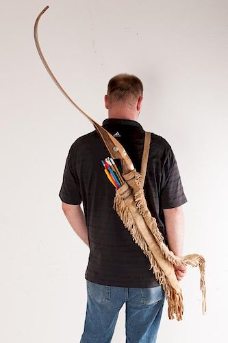 Sioux Beaded Quiver and Bow Case