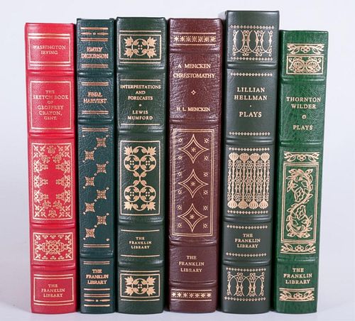 The Franklin Library Leather Bound Books, Six (6)