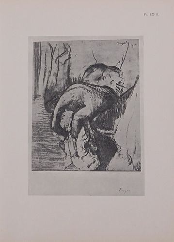 Edgar Degas:  La Toilette