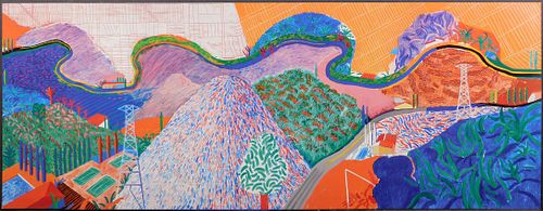 David Hockney: Mulholland Drive: The Road to the Studio