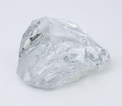 BACCARAT CRYSTAL ROCK-FORM PAPER WEIGHT