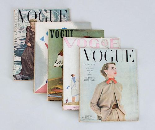 KENNETH PAUL BLOCK'S COLLECTION OF FASHION MAGAZINES