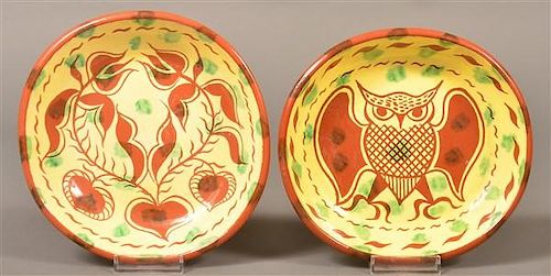 Two James Seagreaves Pottery Bowls.