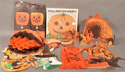 Group of Halloween Items.