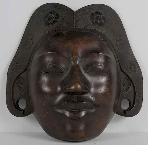 Well-Carved Wooden Mask