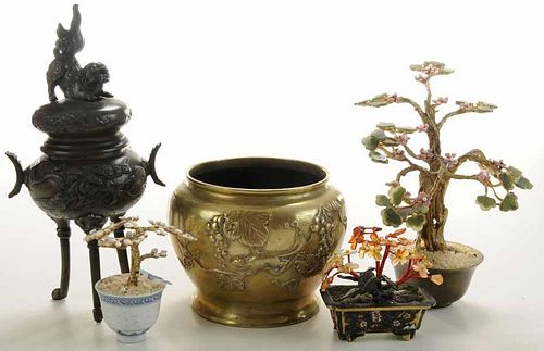 Group of Six Chinese Decorative