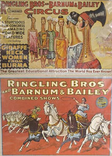 Two Ringling Bros. Barnum and Barnum &
