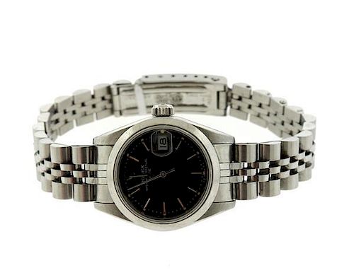 Rolex Oyster Date Stainless Steel Watch 69160