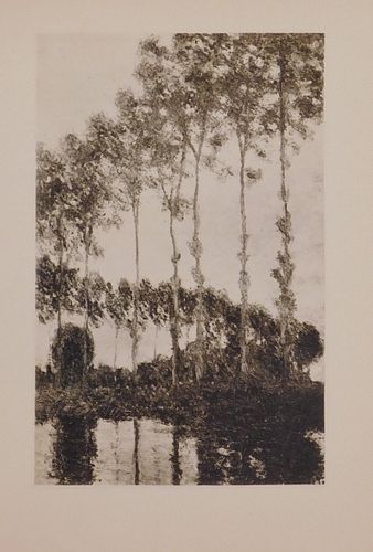 Claude Monet :  Les Peupliers au Bord de l'Epte (Poplars on the banks of the Epte)
