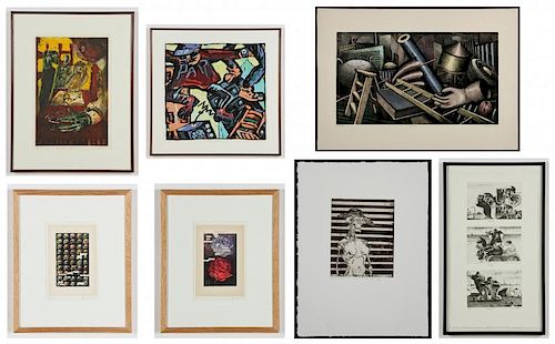 7 Works by Various British Printmakers