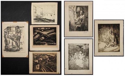 7 Works by Various Printmakers