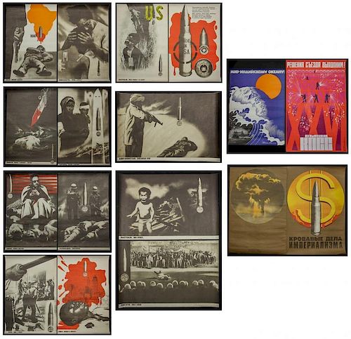 15 Soviet Era Propaganda Russian Posters