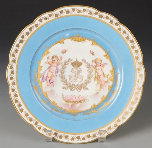 Sevres for Chateau de Tuilleries Cabinet Plate