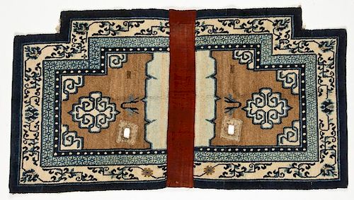 Antique Saddle Carpet, Tibet