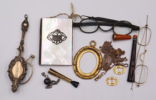 JEWELRY. Assorted Grouping of Objet d'art.