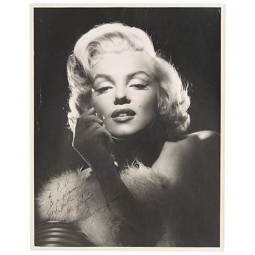 Marilyn Monroe Signed Oversized Photograph