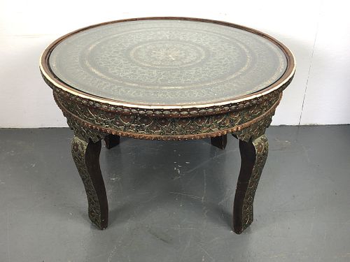 Highly Ornate Moroccan Dining Table