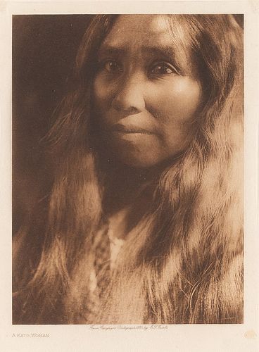 Edward S. Curtis, A Kato Woman, 1924