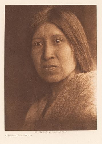 Edward S. Curtis, A Desert Cahuilla Woman, 1924
