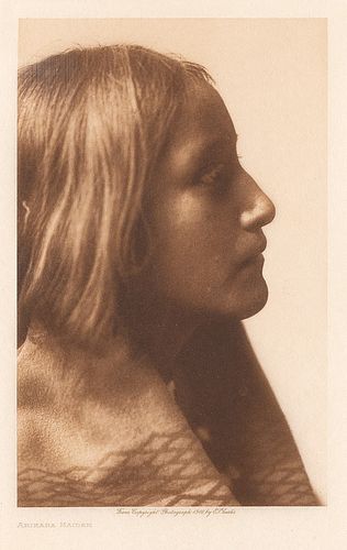 Edward S. Curtis, Arikara Maiden, 1908