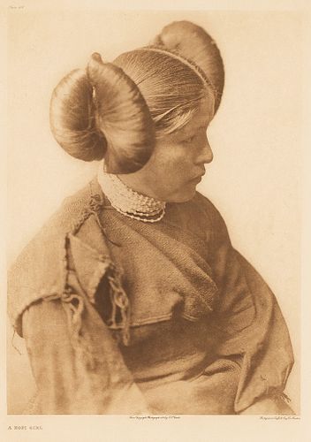 Edward S. Curtis, A Hopi Girl, 1905