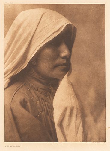 Edward S. Curtis, A Taos Woman, 1905