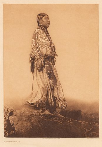 Edward S. Curtis, Wishham Woman, 1909