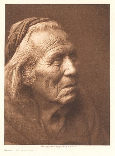Edward S. Curtis, Navajo Medicine Man, 1904
