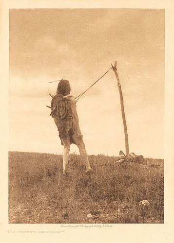Edward S. Curtis, For Strength and Visions, 1908