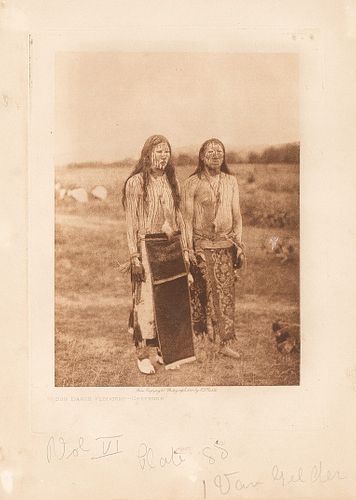 Edward S. Curtis, Sun Dance Pledgers - Cheyenne, 1911